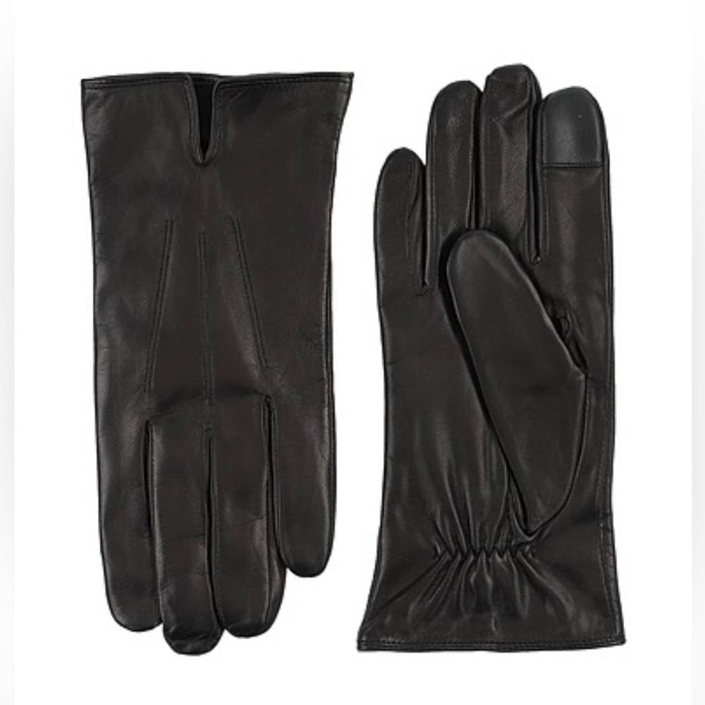 NWOT‼️ MICHAEL KORS Men’s Leather Gloves Size M